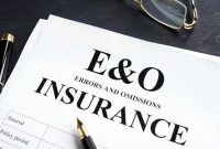 California real estate errors and omissions insurance